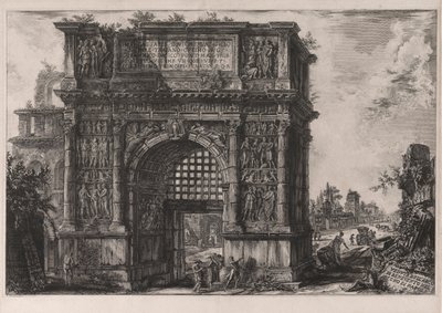 Kilátás a alkotó: Giovanni Battista Piranesi