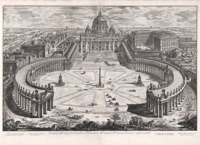 Kilátás a alkotó: Giovanni Battista Piranesi