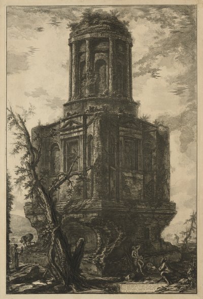Róma kilátásai: A sír, a La Connocchia alkotó: Giovanni Battista Piranesi