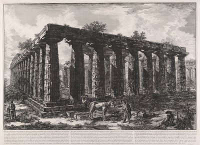 A maradványok megtekintése alkotó: Giovanni Battista Piranesi