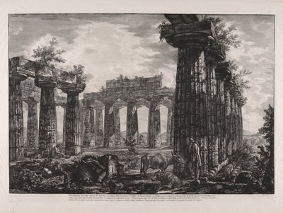 Az állítólagos kollégium belső képe? des Fanfictions (az úgynevezett College des Anfictions belső képe), a Diff?rentes Vues de-től alkotó: Giovanni Battista Piranesi