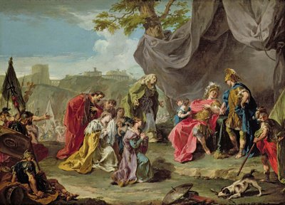 Coriolanus alkotó: Giovanni Battista Pittoni