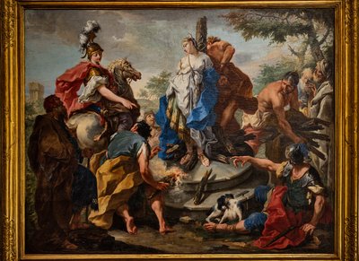 Olindo és Sophronia alkotó: Giovanni Battista Pittoni