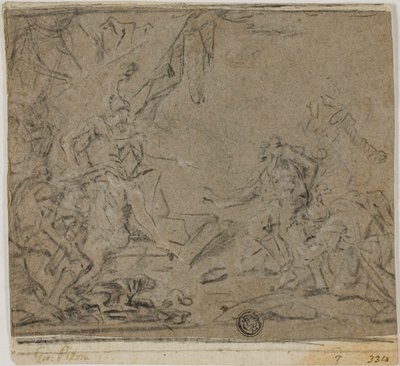 Dareiosz családja Sándor előtt alkotó: Giovanni Battista Pittoni the Younger