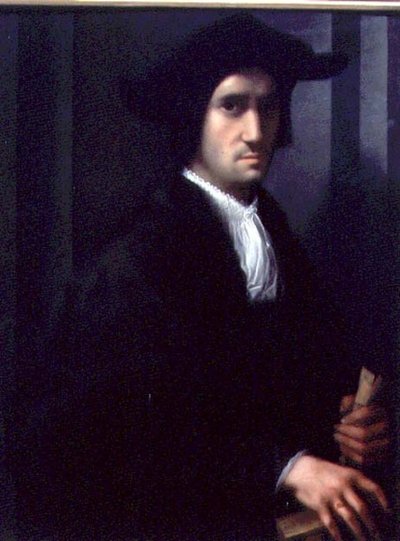 Férfi portréja (panel) alkotó: Giovanni Battista Rosso Fiorentino