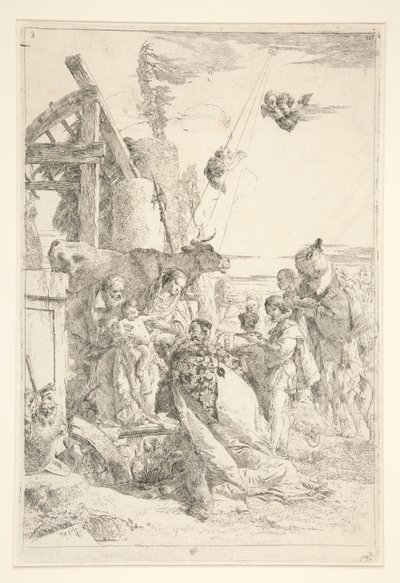 A mágusok imádása alkotó: Giovanni-Battista Tiepolo