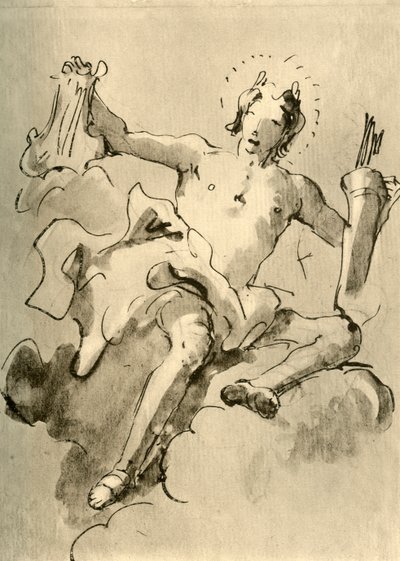 Apollo, c1757, 1928 alkotó: Giovanni Battista Tiepolo