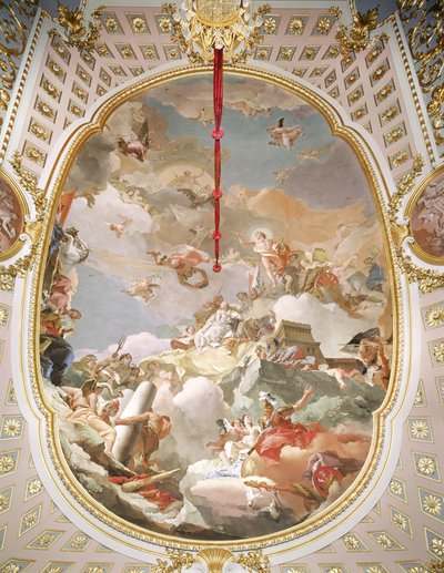 A Spanyol Monarchia apoteózisa alkotó: Giovanni Battista Tiepolo
