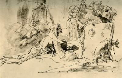 Capriccio, 1740-es évek, 1928 alkotó: Giovanni Battista Tiepolo