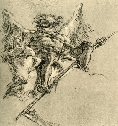 „Chronos”, 1752, 1928 alkotó: Giovanni Battista Tiepolo