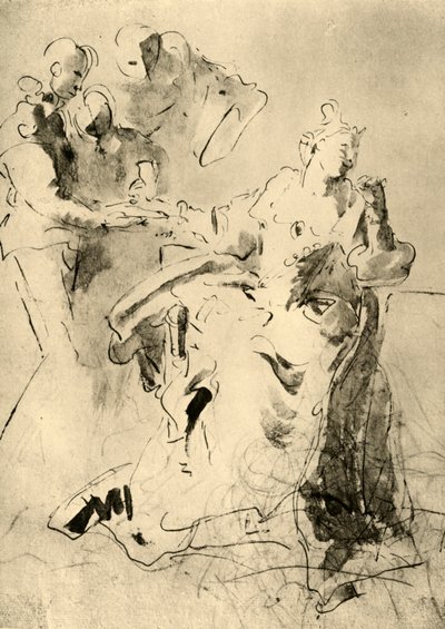 Kleopátra, 1751 előtt, 1928 alkotó: Giovanni Battista Tiepolo