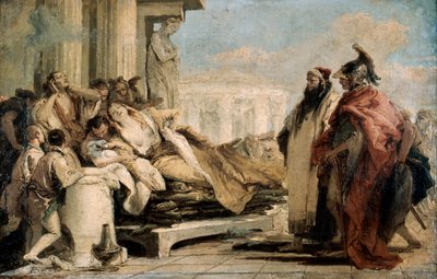 Tod der Dido, 1757 von Giovanni Battista Tiepolo