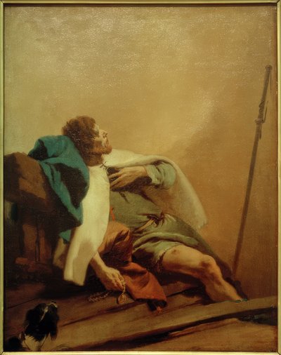 Szent Rókus alkotó: Giovanni Battista Tiepolo