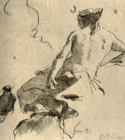 Diana, 1757, 1928 alkotó: Giovanni Battista Tiepolo