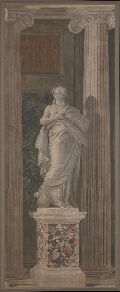 Nyelvtan, 1760 (vászonra átvitt freskó) alkotó: Giovanni Battista Tiepolo