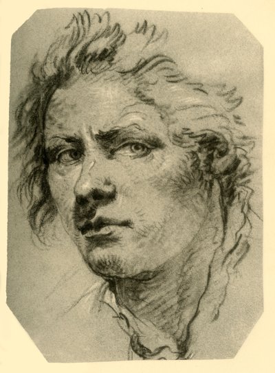 Fiatalok feje, 18. század közepe, 1928 alkotó: Giovanni Battista Tiepolo