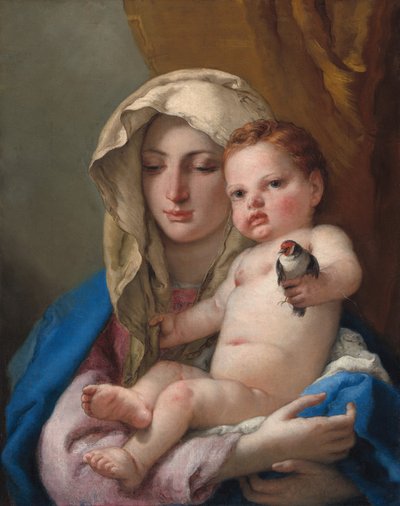 Madonna tengelicegóval alkotó: Giovanni Battista Tiepolo