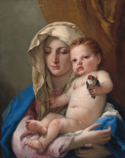 Aranypinty Madonna c. 17671770. alkotó: Giovanni Battista Tiepolo