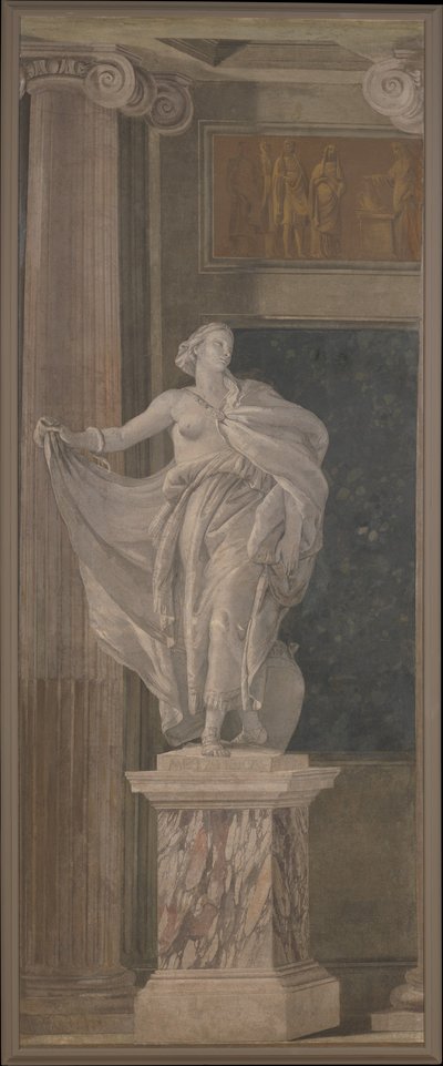 Metafizika, 1760 (vászonra átvitt freskó) alkotó: Giovanni Battista Tiepolo