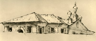 Dachgeschoss einer Villa von Giovanni Battista Tiepolo