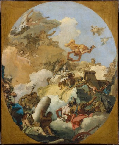 Die Apotheose der spanischen Monarchie alkotó: Giovanni Battista Tiepolo