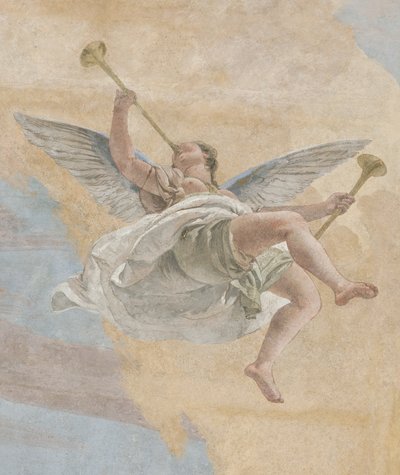 A démonok bukása, Scipio történetei, részlet, 1731 alkotó: Giovanni Battista Tiepolo