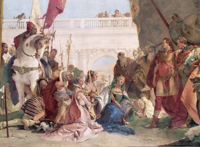 Darius családja Sándor előtt alkotó: Giovanni Battista Tiepolo