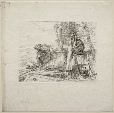 Különféle szeszélyek: A filozófus könyvvel áll alkotó: Giovanni-Battista Tiepolo