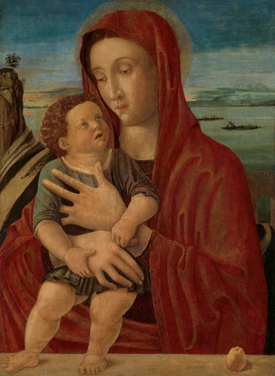 Madonna és gyermeke alkotó: Giovanni Bellini (circle of)