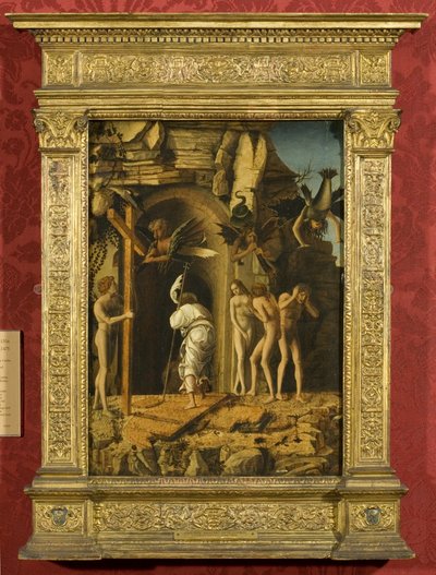 Krisztus alászállása Limboba (olaj pergamen a panelen) alkotó: Giovanni Bellini