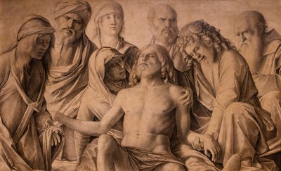 Krisztus siratása, 1485-1505 körül (tempera, fa) alkotó: Giovanni Bellini