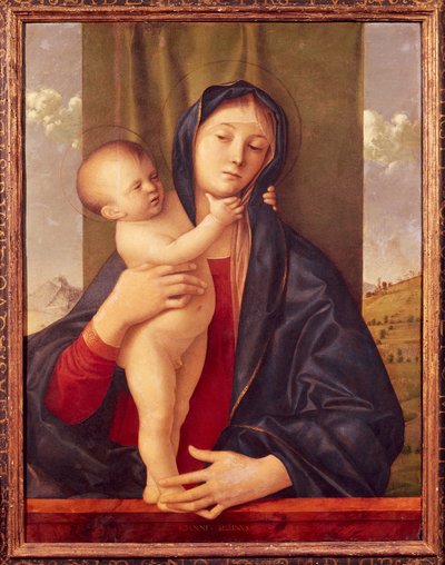Madonna és gyermeke (Willys Madonna) alkotó: Giovanni Bellini