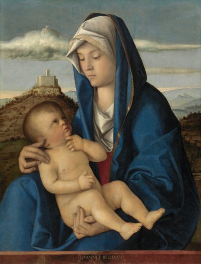Madonna és gyermeke alkotó: Giovanni Bellini