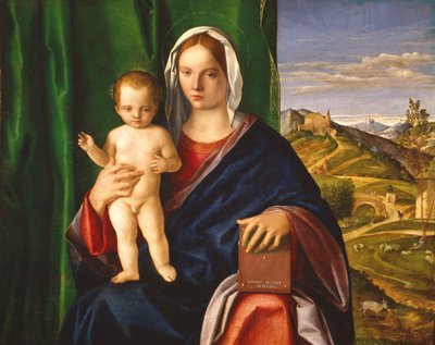 Madonna és gyermeke, 1509 (olaj, panel) alkotó: Giovanni Bellini