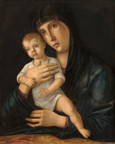 Madonna és gyermeke, 1480-1485 körül (olaj, tábla) alkotó: Giovanni Bellini