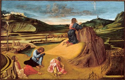 Agónia a kertben, 1465 körül (tempera a panelen) alkotó: Giovanni Bellini