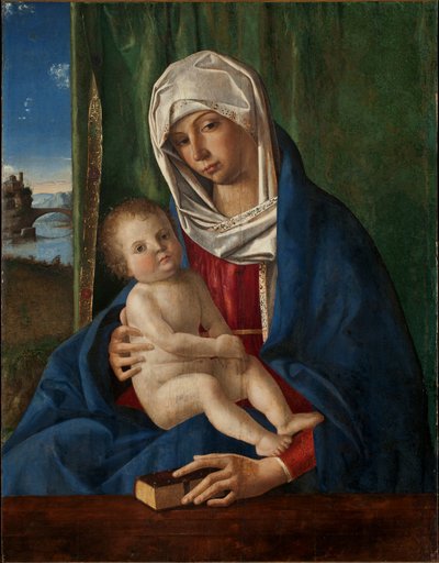 A Szűz és a Gyermek alkotó: Giovanni Bellini