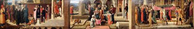 Három történet Drusiana és Szent János evangélista történetéről alkotó: Giovanni Bellini
