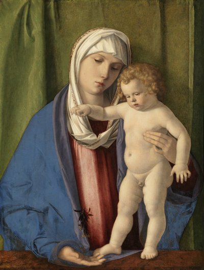 Szűz és gyermek, 1488-90 körül (olaj, panel) alkotó: Giovanni Bellini