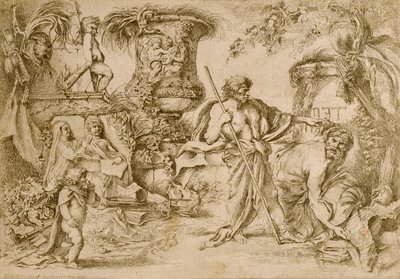 Temporalis Aeternitas alkotó: Giovanni Benedetto Castiglione