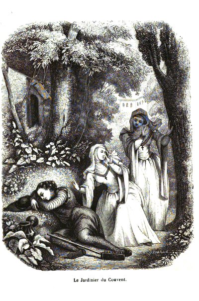 Dekameron - Harmadik nap, novella 1 - A zárdakertész alkotó: Giovanni Boccaccio