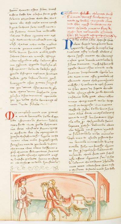 Dekameron, La folle journée ; Lambertuccio és Izabella férje , Septième journée, novella 6. alkotó: Giovanni Boccaccio