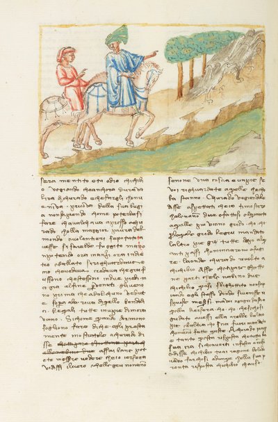 Dekameron, Hogy az igaz barát édes dolog - Chichibio, Currado és a darvak, Hatodik nap, novella 4. alkotó: Giovanni Boccaccio