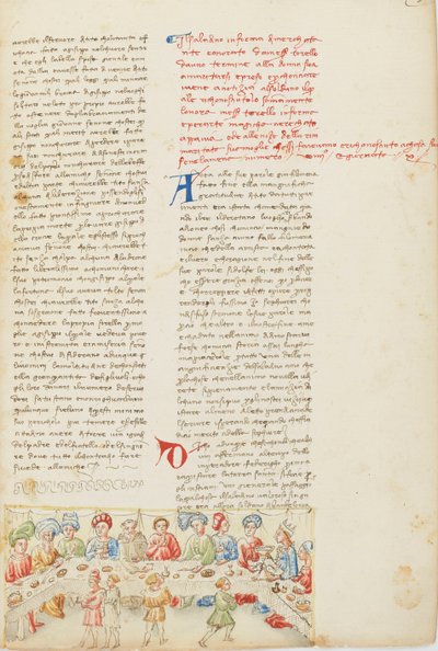 Dekameron, Visszatérés a levegőben; Torello di Stra és Adalieta újra találkoznak, Tizedik nap, novella 9. alkotó: Giovanni Boccaccio