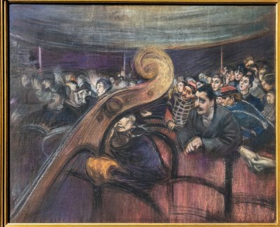 Színházban alkotó: Giovanni Boldini