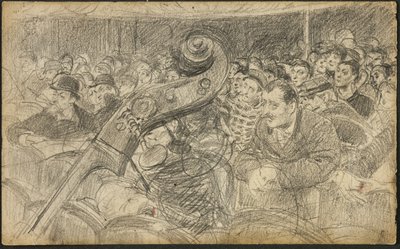 Közönség egy párizsi színházban II alkotó: Giovanni Boldini