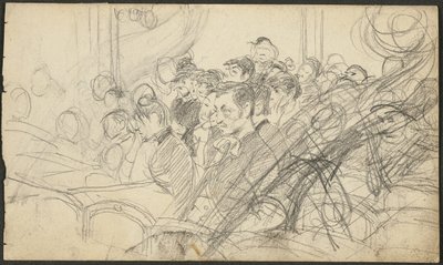 Közönség a párizsi színházban I alkotó: Giovanni Boldini