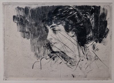 Gabrielle de Rasty grófnő alkotó: Giovanni Boldini