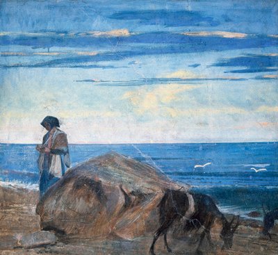 Kecskepásztor a tenger mellett alkotó: Giovanni Boldini