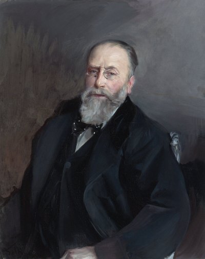 ""Edmond de Rothschild (1845-1934) francia bankár, filantróp és gyűjtő portréja" (Edmond James de Rothschild) Giovanni Boldini (1842-1931) festménye 1903 Magángyűjtemény alkotó: Giovanni Boldini
